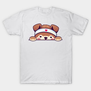 Sneaky japanese dog puppy so cutest T-Shirt